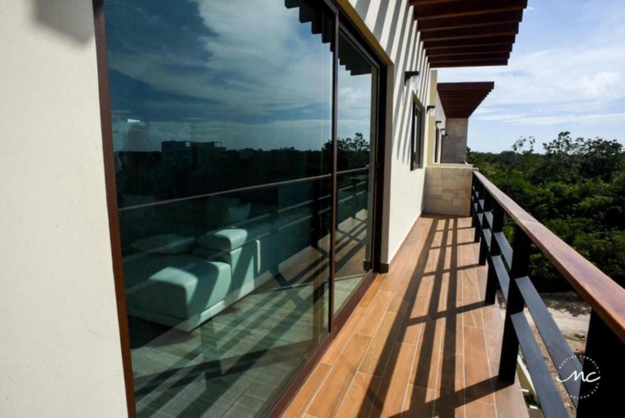 Апартаменты Penthouse Blue Luxury La Veleta Тулум Экстерьер фото
